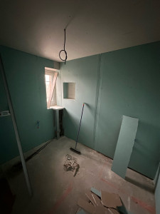 Photo de galerie - Création d’une salle de bain avec caisson 