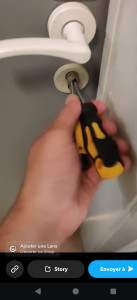 Photo de galerie - Changement de cylindre suite à une perte de clef.