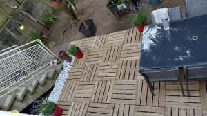 Photo de galerie - Terrasse simple et économique 