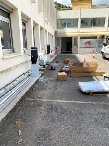 Photo de galerie - Mise en place de bornes de recharge pour voiture électrique 