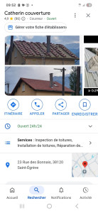 Photo de galerie - Couvreur : nettoyage, entretien et rénovation de la toiture. Disponible 7j/7.