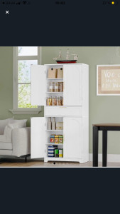 Photo de galerie - Armoire de chambre, deux niveaux avec étagères 