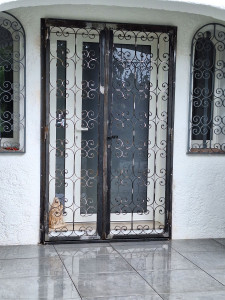 Photo de galerie - Fabrication d'une porte de sécurité 