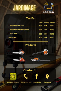 Photo de galerie - Tronçonneuse