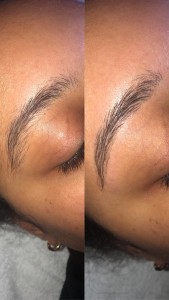 Photo de galerie - Épilation sourcils 