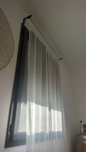 Photo de galerie - Pose de tringles 