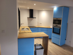 Photo de galerie - Cuisine sur mesure, fabrication et pose
