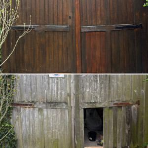 Photo de galerie - Remise en état d’une porte de garage 