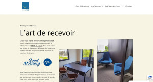 Photo de galerie - Création d'un site web pour un professionnel. Site internet responsive sur mobile et ordinateur sur Wordpress