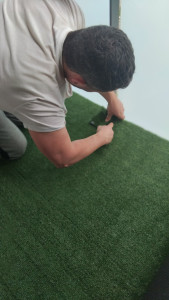 Photo de galerie - Pose de revêtement de sol extérieur 