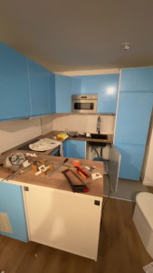 Photo de galerie - Pose de cuisine 