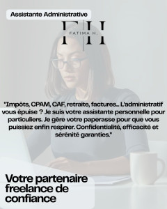 Photo de galerie - Assistante administrative pour particuliers 