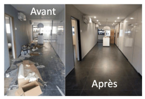 Photo de galerie - Nettoyage de fin de chantier.