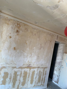 Photo de galerie - Avant de enduit et peinture 