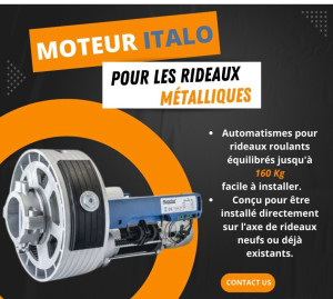 Photo de galerie - Réparation, Rideaux métallique