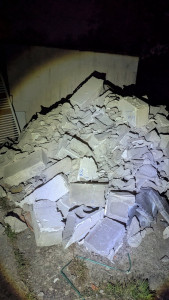 Photo de galerie - évacuation de gravats  avant intervention 