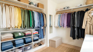 Photo de galerie - Dressing très bien rangé.