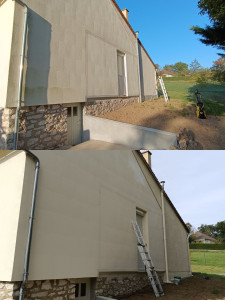 Photo de galerie - Nettoyage de façade 