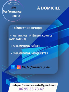 Photo de galerie - MB PERFORMANCE AUTO À DOMICILE 