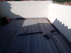 Photo de galerie - Création d'une terrasse sur toit 