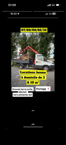 Photo de galerie - Location de bennes 3 à 10 m³ toutes sortes de déchets