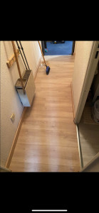 Photo de galerie - Pose de parquet - Revêtement de sol