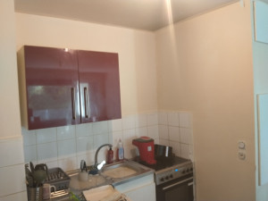 Photo de galerie - âpres la peinture cliente très contente de mon travail 