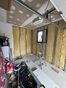 Photo de galerie - Isolation d’un garage 