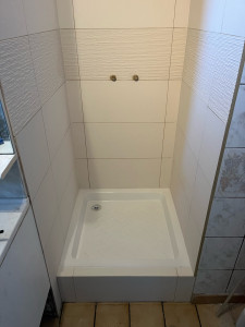 Photo de galerie - Rénovation douche et pose du carrelage