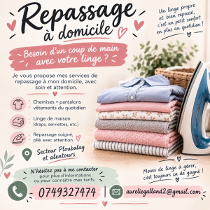 Photo de galerie - Lingerie - Repassage