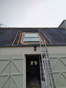 Photo de galerie - Pose de velux