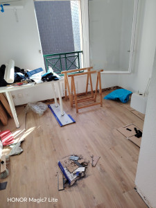 Photo de galerie - Pose de parquet 