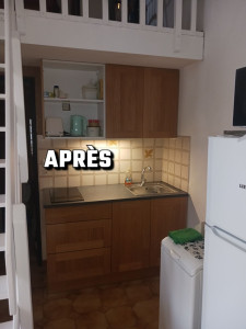 Photo de galerie - L'après pose de la cuisine 