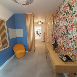 Photo de galerie - Rénovation entrée et création salle de bain