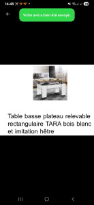 Photo de galerie - Montage table basse 