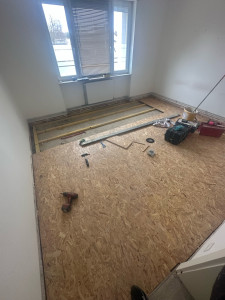 Photo de galerie - Rénovation d’un plancher en bois
