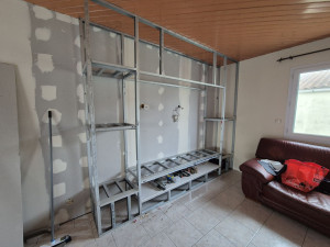 Photo de galerie - Meuble TV en placo