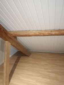 Photo de galerie - Pose parquet et lambrie pvc
