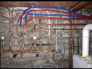 Photo de galerie - Installation complète de plomberie d’un bâtiment 