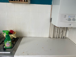 Photo de galerie - Plan de travail et mur avant 