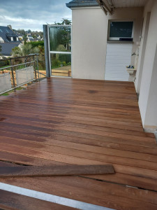 Photo de galerie - Pose de terrasse 