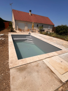 Photo de galerie - Réalisation de margelles 