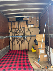 Photo de galerie - Camion chargé proprement 