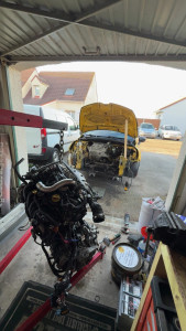 Photo de galerie - Remplacement moteur CLIO Rs 