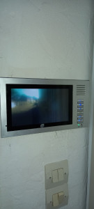 Photo de galerie - Installation interphone 