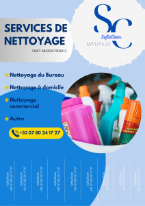 Photo de galerie - Préparation - nettoyage de salle