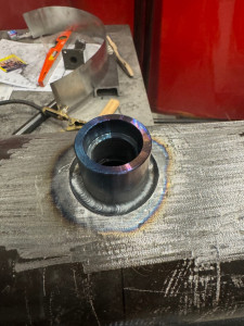 Photo de galerie - Piquage sur tuyauterie