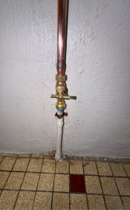 Photo de galerie - Changement Robinet d’arrêt , brasure cuivre 