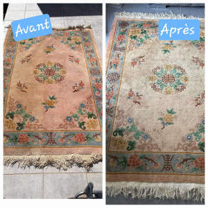 Photo de galerie - Nettoyage tapis avec extracteur et injecteur 