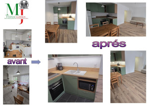 Photo de galerie - FABRICATION ET INSTALATION CUISINE?RENOVATION APARTEMENT